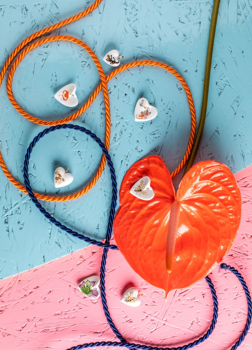 Porcelain pendants